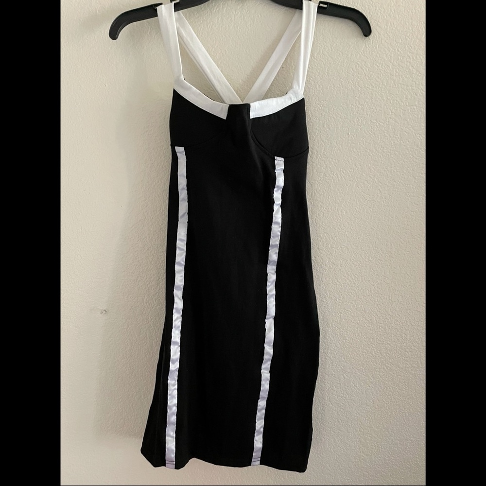 🌸3/$25🌸 Black and white mini dress